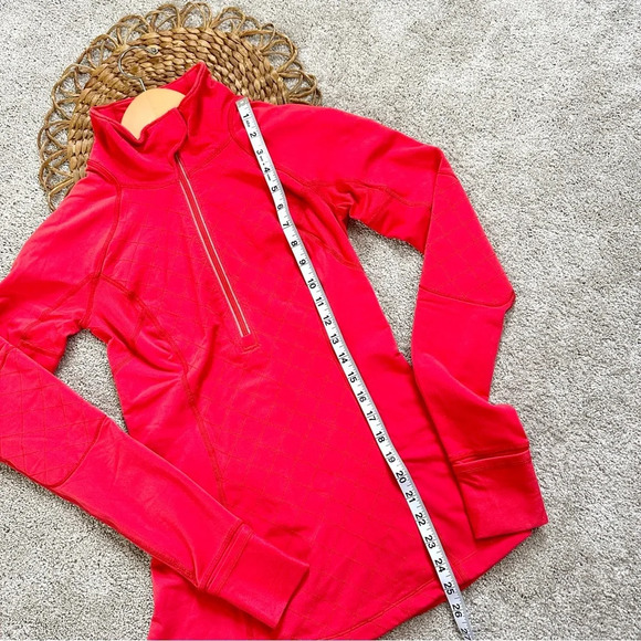 lululemon athletica Red Quilted Sweatshirt - Picture 11 of 14